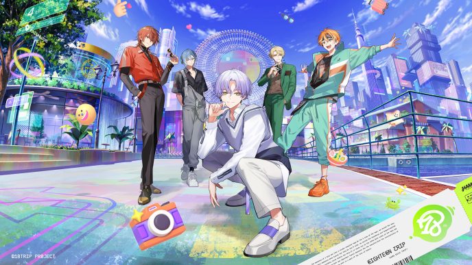 18TRIP（エイティーントリップ）　イラスト制作